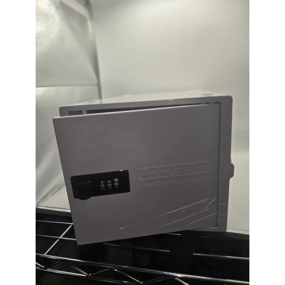 Lockabox One™ | Secure Lock Up Medical First Aid Medicines Lockable Box Code